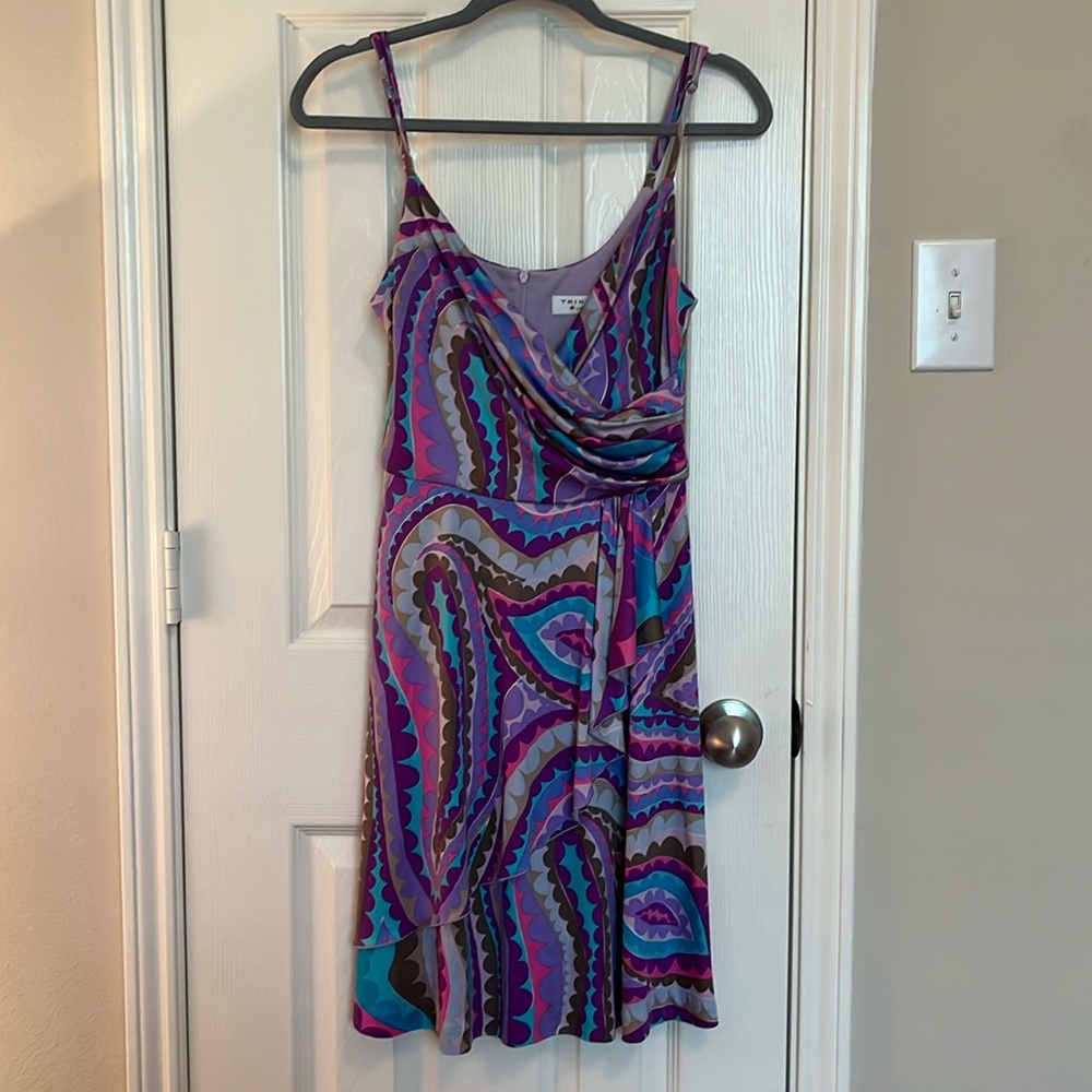 Trina Turk Paisley Silk Dress